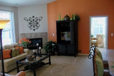 The Enclave Apartment Model Living Room