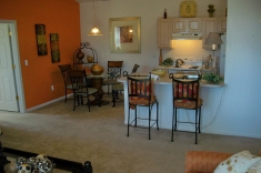 The Enclave Apartment Model Eat in Kitchen